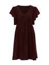 Orsay ORSAY Sötétbarna női térdig érő ruha