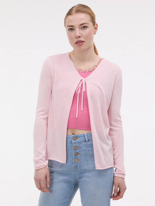 Orsay ORSAY világos rózsaszín női kardigán