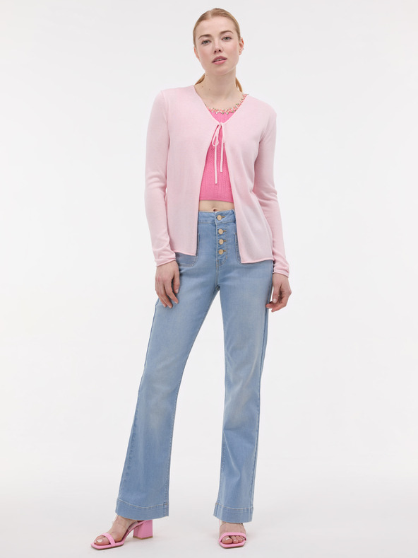Orsay ORSAY világos rózsaszín női kardigán
