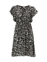 Orsay ORSAY fekete női mintás, térdig érő ruha