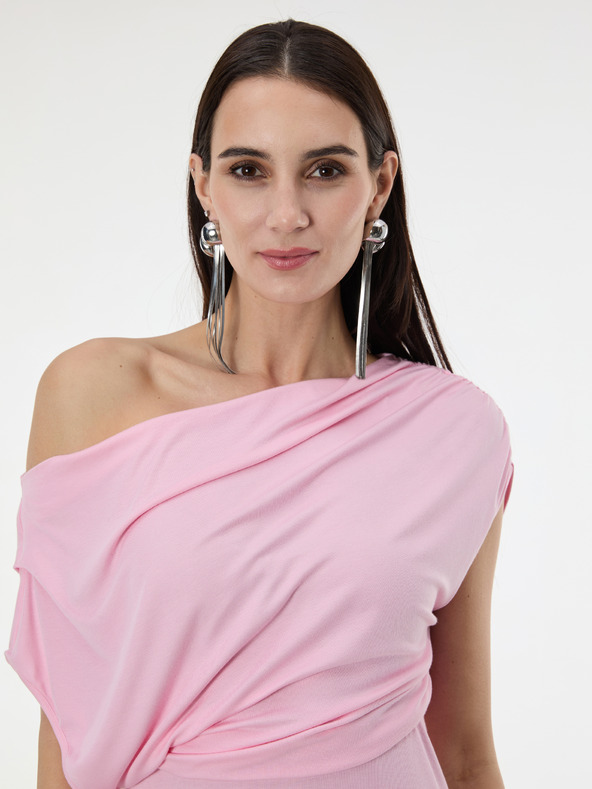 Orsay Orsay világos rózsaszín női midi ruha