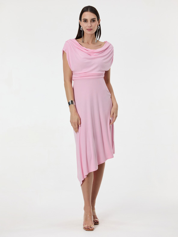 Orsay Orsay világos rózsaszín női midi ruha