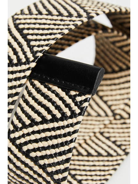 Moodo Kötött öv fekete Moodo