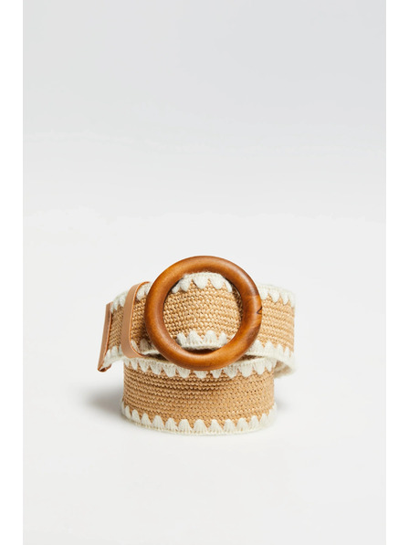 Moodo Kötött öv bézs Moodo