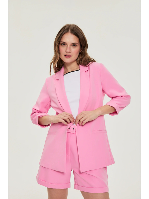 Moodo Zakó 3/4-es ujjal rózsaszín Moodo