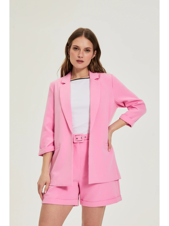 Moodo Zakó 3/4-es ujjal rózsaszín Moodo