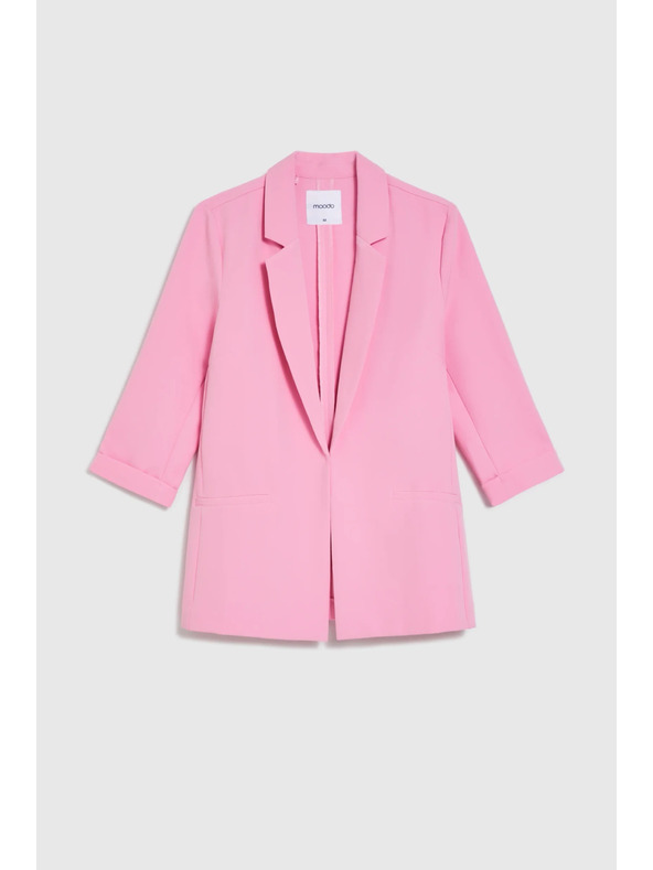 Moodo Zakó 3/4-es ujjal rózsaszín Moodo