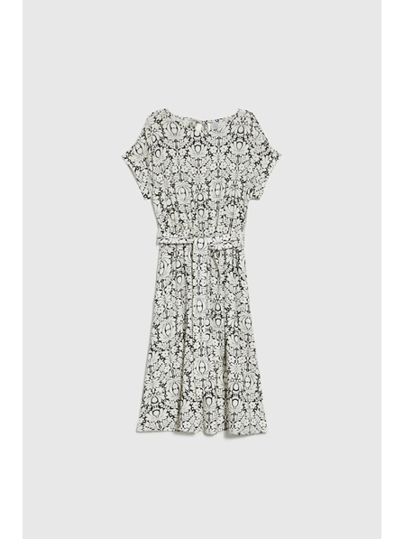 Moodo Fekete viszkóz ruha Moodo