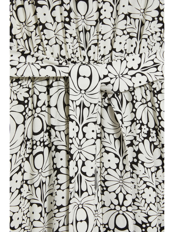 Moodo Fekete viszkóz ruha Moodo