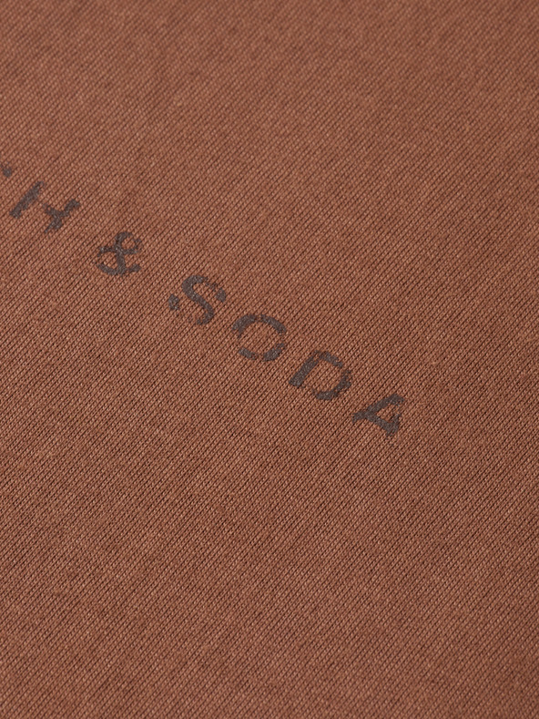 Scotch & Soda Férfi laza feliratú póló