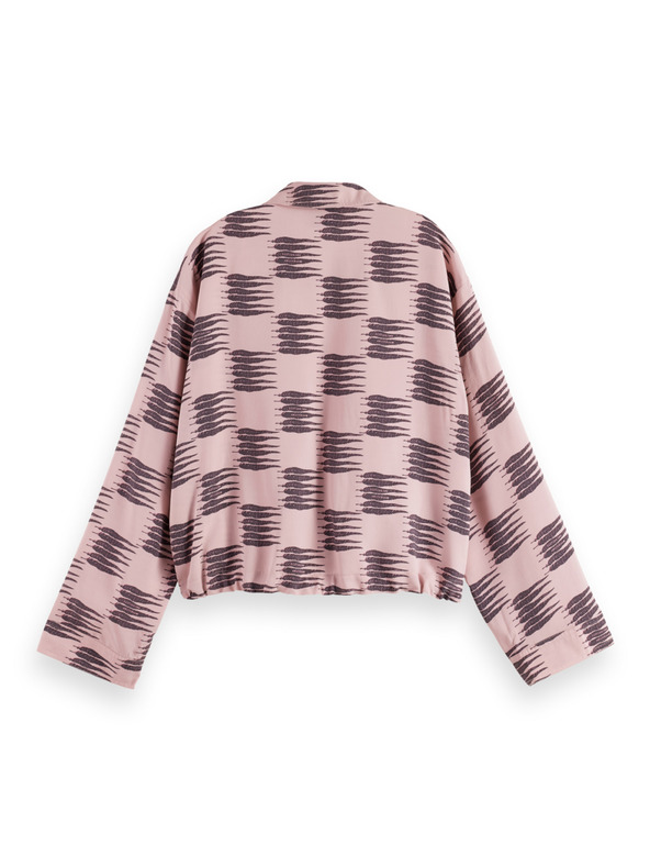 Scotch & Soda Rózsaszín női ing kötözővel