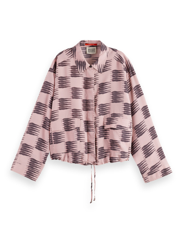 Scotch & Soda Rózsaszín női ing kötözővel
