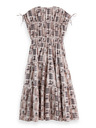 Scotch & Soda Női laza midi ruha