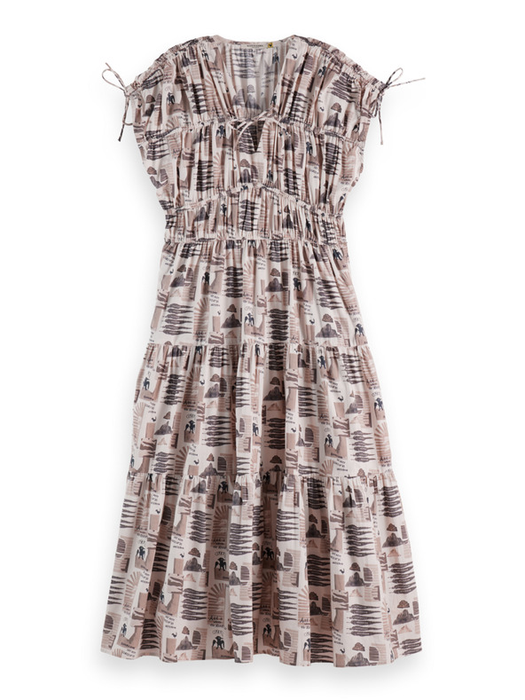 Scotch & Soda Női laza midi ruha