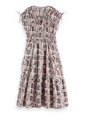Scotch & Soda Női laza midi ruha