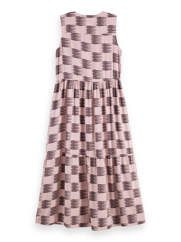 Scotch & Soda Rózsaszín mintás ruha