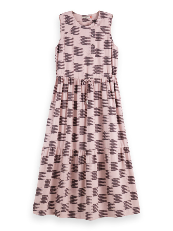 Scotch & Soda Rózsaszín mintás ruha