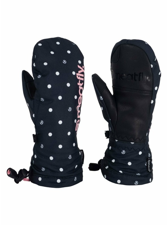 Meatfly Meatfly gyerek kesztyű Slayer Black Dots