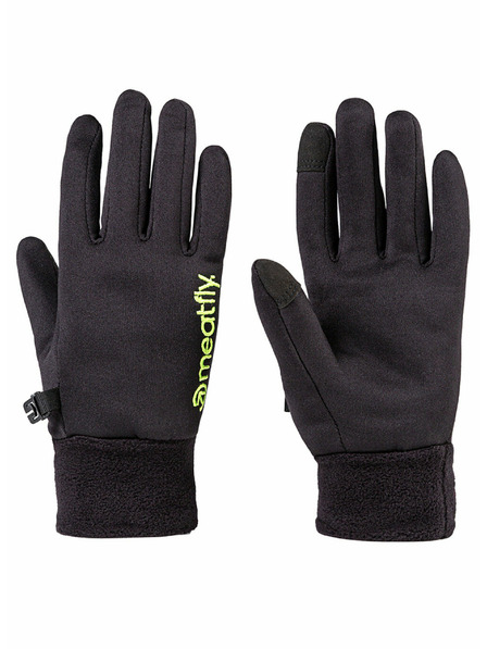 Meatfly Meatfly gyerek kesztyű Kids Powerstretch Black Lime