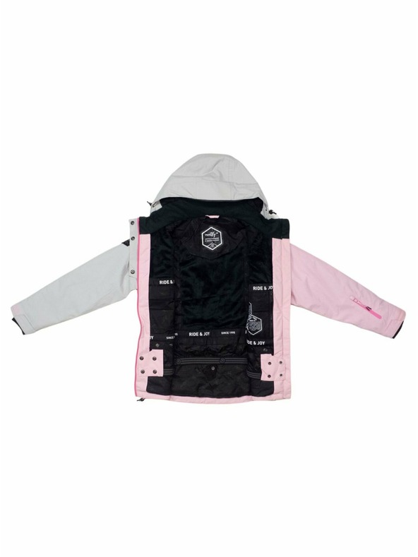 Meatfly Meatfly gyerek SNB & SKI dzseki Deliah Grey/Pastel Pink