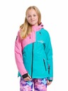 Meatfly Meatfly gyerek SNB & SKI dzseki Deliah Hot Pink/Turquoise