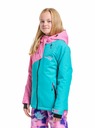 Meatfly Meatfly gyerek SNB & SKI dzseki Deliah Hot Pink/Turquoise