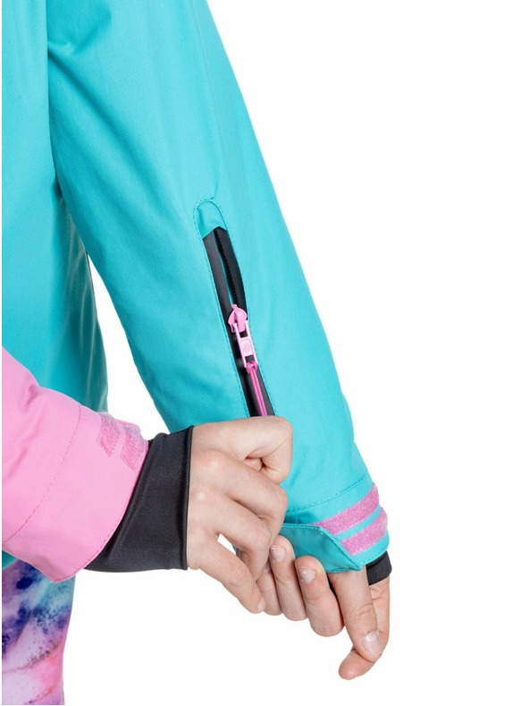 Meatfly Meatfly gyerek SNB & SKI dzseki Deliah Hot Pink/Turquoise