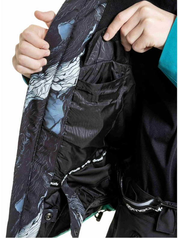 Meatfly Meatfly gyerek SNB & SKI dzseki Bangito Green Mountains