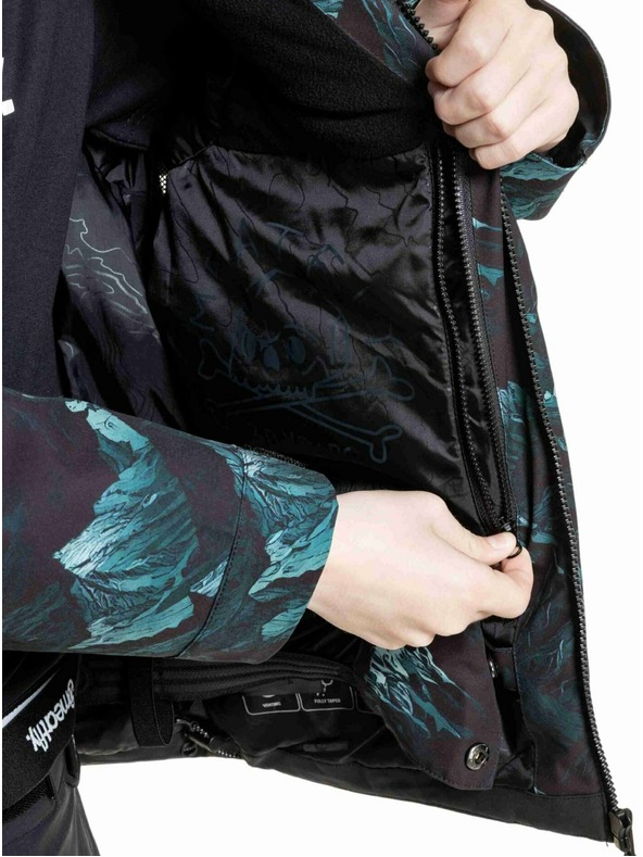 Meatfly Meatfly gyerek SNB & SKI dzseki Bangito Green Mountains