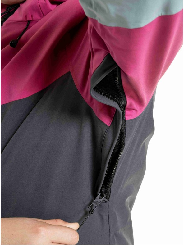 Meatfly Meatfly gyerek SNB & SKI dzseki Deliah Grey Dark / Pink