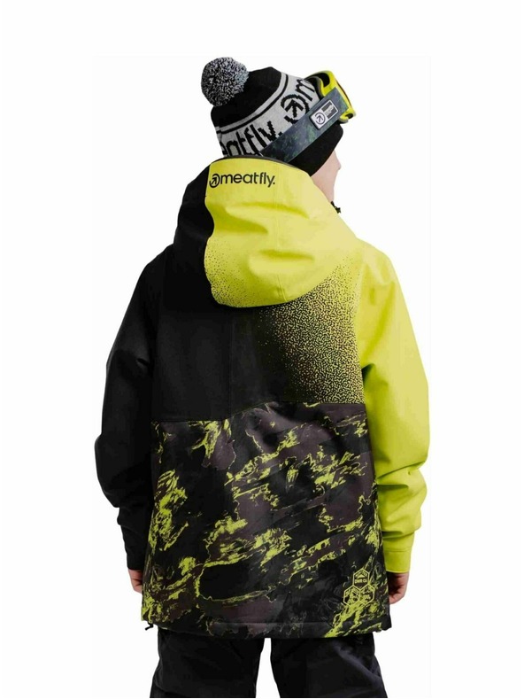 Meatfly Meatfly gyermek SNB & SKI kabát Bangito Acid Lime Mossy