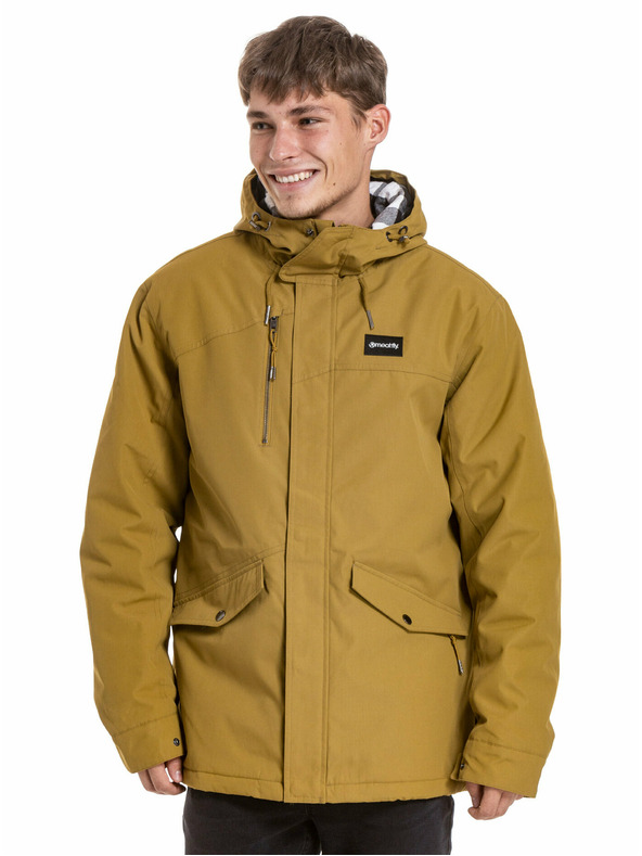 Meatfly Meatfly férfi téli kabát Nils Parka Golden Olive