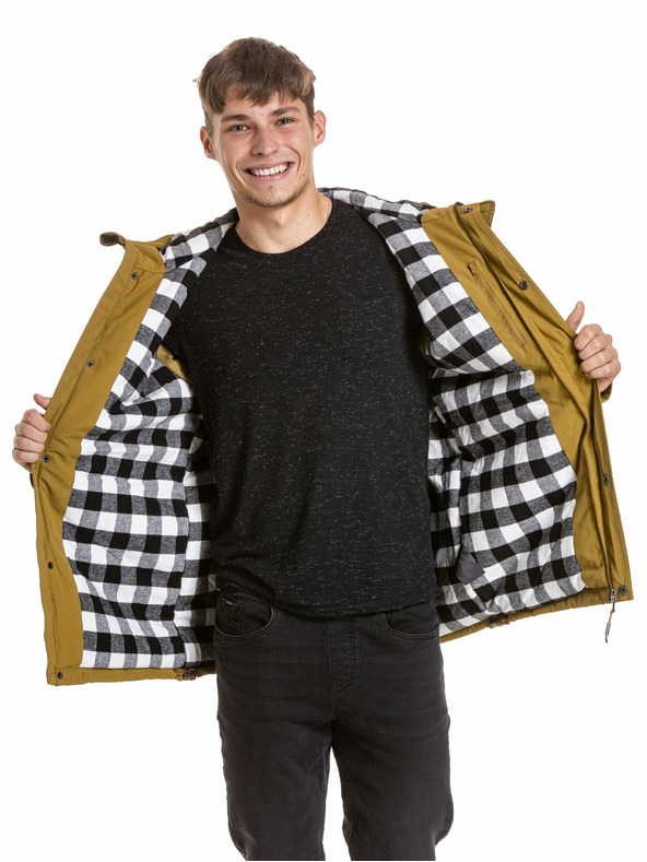 Meatfly Meatfly férfi téli kabát Nils Parka Golden Olive