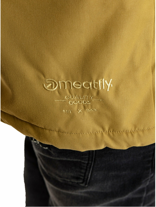 Meatfly Meatfly férfi téli kabát Nils Parka Golden Olive
