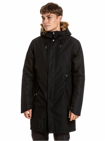 Meatfly Meatfly férfi téli kabát Lars Parka Black