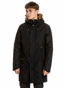 Meatfly Meatfly férfi téli kabát Lars Parka Black