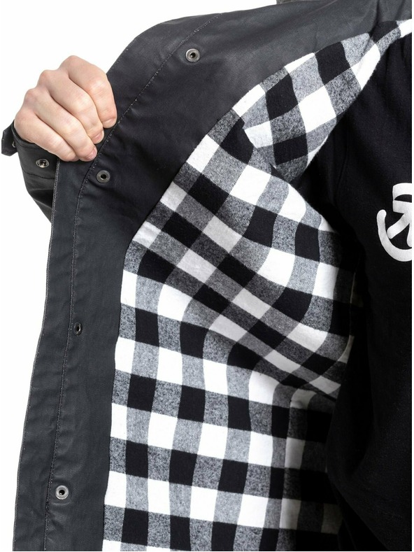 Meatfly Meatfly férfi street kabát Brian Black