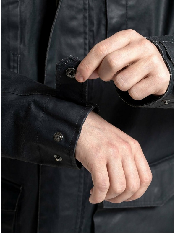 Meatfly Meatfly férfi street kabát Brian Black