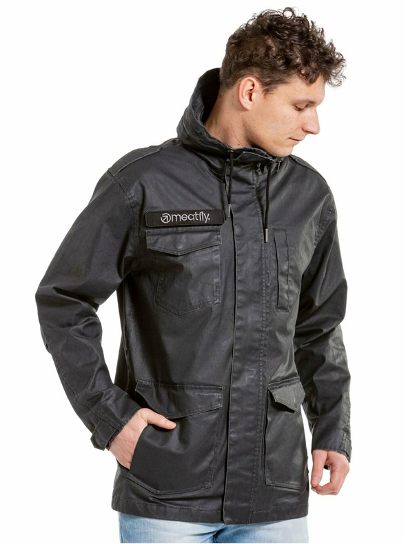 Meatfly Meatfly férfi street kabát Brian Black