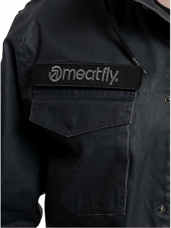 Meatfly Meatfly férfi street kabát Brian Black
