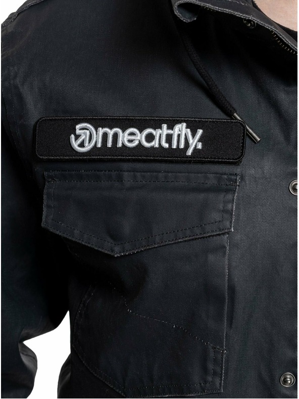 Meatfly Meatfly férfi street kabát Brian Black