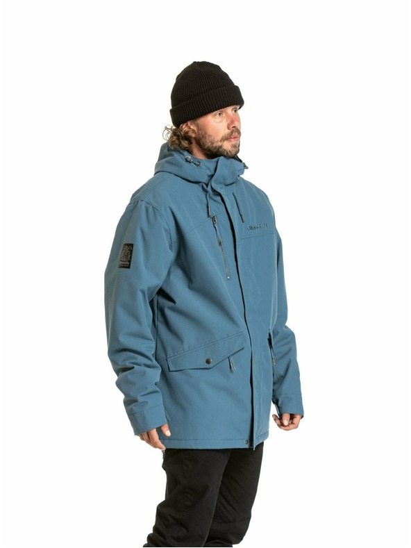 Meatfly Meatfly férfi téli kabát Nils Slate Blue