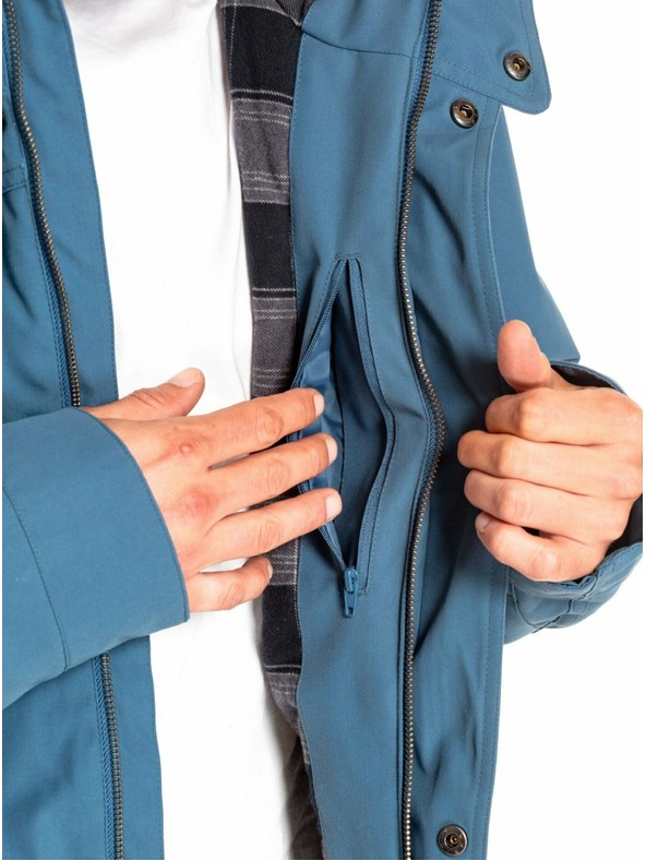 Meatfly Meatfly férfi téli kabát Nils Slate Blue