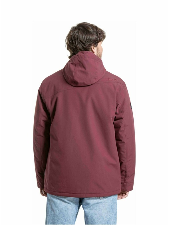 Meatfly Meatfly férfi téli kabát Nils Pomegranate