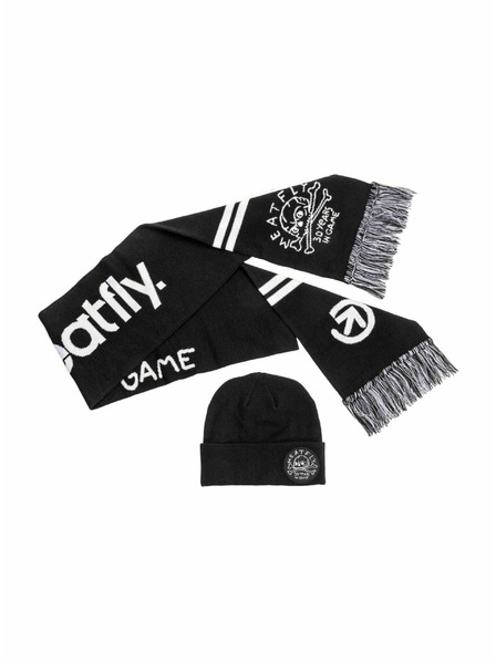Meatfly Meatfly sálak és sapka szett Anniversary Black