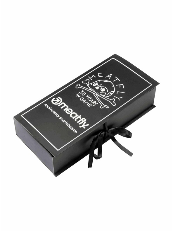 Meatfly Meatfly sálak és sapka szett Anniversary Black