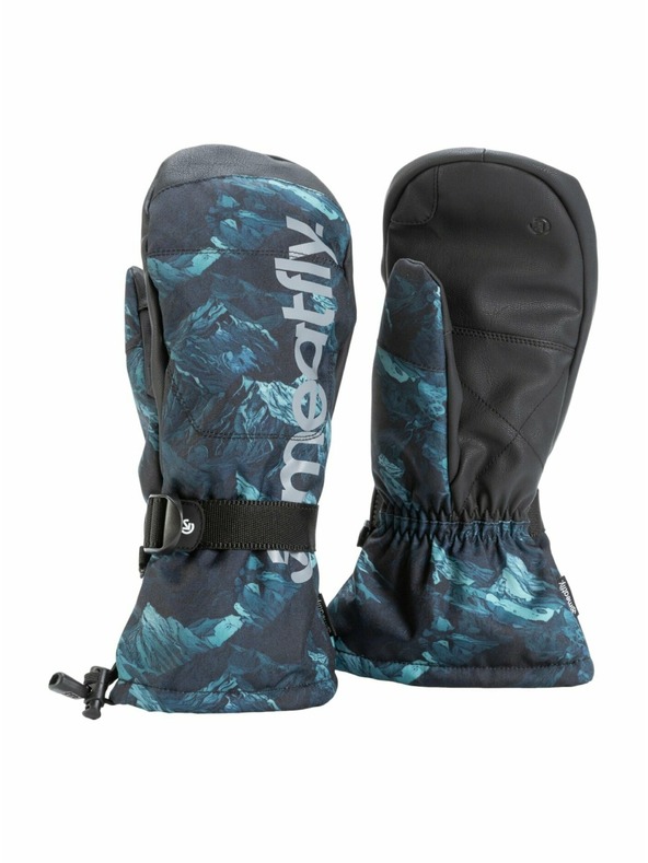 Meatfly Meatfly férfi kesztyű Osbourne Green Mountains