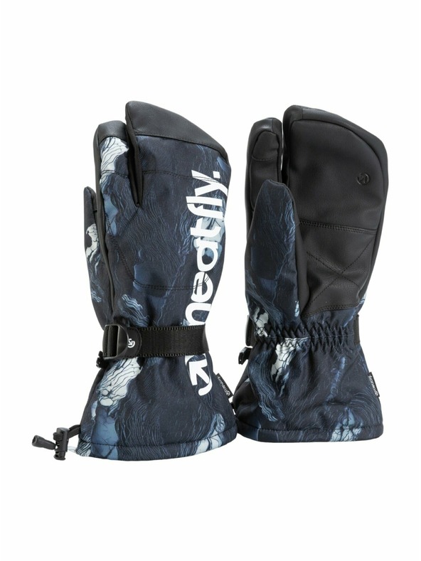 Meatfly Meatfly férfi kesztyű Limp Deep Lake