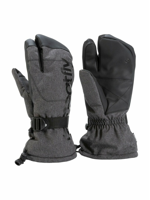 Meatfly Meatfly férfi kesztyű Limp Grey Heather