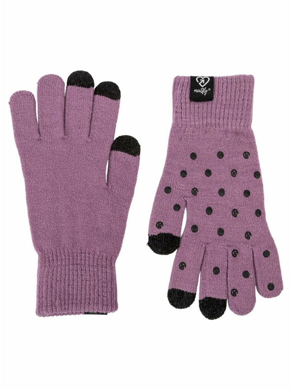 Meatfly Meatfly kesztyű Boyd Purple Dots